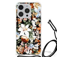 Case voor iPhone 14 Pro Max Dark Flowers