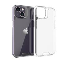 Muvit for Change beschermhoes, schokbestendig, 2 m, compatibel met Apple iPhone 14, transparant