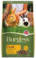 BURGESS EXCEL RABBIT ADULT OREGANO KONIJNENVOER THT 24-09-2022 2 KG