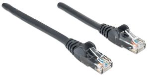 Intellinet 342056 RJ45 Netwerkkabel, patchkabel CAT 6 U/UTP 1.50 m Zwart 1 stuk(s)