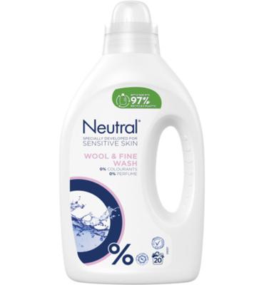 Neutral Neutral Vloeibaar Fijnwas Stralend Wit (1000ml)