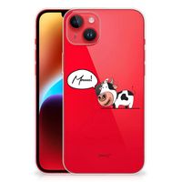 iPhone 14 Plus Telefoonhoesje met Naam Cow