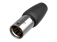 Neutrik NC5MX1-TOP XLR-connector, rechte polen: 5 zwart 1 st.