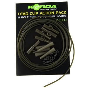 Korda Lead Clip Action Pack Gravel