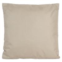 Buiten of tuin sier kussens - taupe/beige - 60 x 60 cm - binnen/buiten - tuinbank