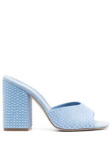 Paris Texas mules Holly Anja 100 mm - Bleu