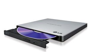 LG Electronics GP57ES40 Externe DVD-brander Retail USB 2.0 Zilver