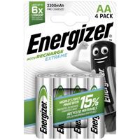 Energizer Extreme HR06 Oplaadbare AA batterij (penlite) NiMH 2300 mAh 1.2 V 4 stuk(s)