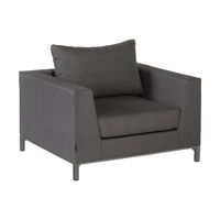 Exotan Sicilië fauteuil stone grey - thumbnail