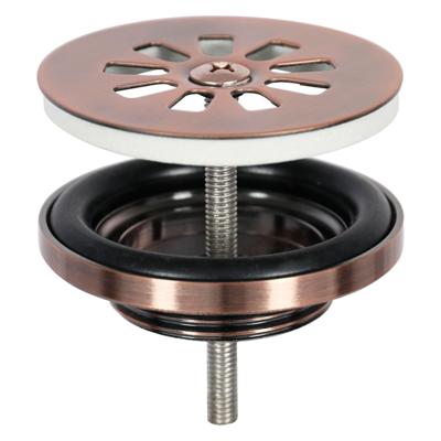 Differnz Mix afvoerplug geborsteld koper rooster Differnz Mix afvoerplug geborsteld koper rooster