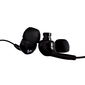 V7 HA105-3EB hoofdtelefoon/headset In-ear 3,5mm-connector Zwart