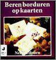 Beren borduren op kaarten - thumbnail