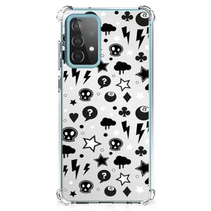 Extreme Case Samsung Galaxy A52 4G/5G Silver Punk