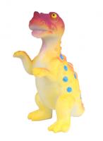 Wild Republic speelfiguur Ceratosaurus 5 cm rubber geel/rood
