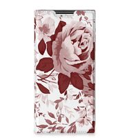 Bookcase Samsung Galaxy S22 Ultra Watercolor Flowers