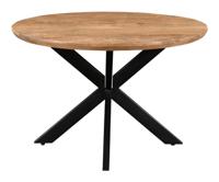 Livingfurn Ronde Eettafel Jesper Mangohout, 150cm - Bruin - thumbnail