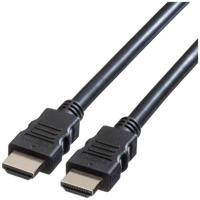 Roline 11.04.5573 HDMI-kabel HDMI Aansluitkabel HDMI-A-stekker 3.00 m Zwart Afgeschermd - thumbnail