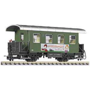 Liliput L344386 H0e 2-assige Personenrijtuig 916, „Kinderwagenwagon” van de bossvierspoorbaan