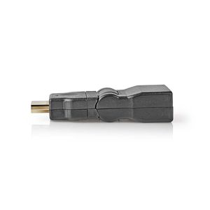 HDMI-Adapter | HDMI-Connector - HDMI Female | Draaibaar | Zwart