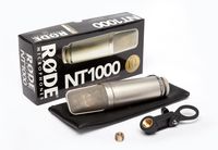 RØDE NT1000 microfoon Goud Microfoon voor studio's - thumbnail