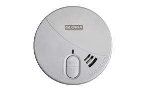 Gloria R5 Rookmelder Incl. batterij (5 jaar) werkt op batterijen (Ø x h) 106 mm x 35 mm