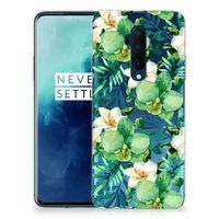 OnePlus 7T Pro TPU Case Orchidee Groen