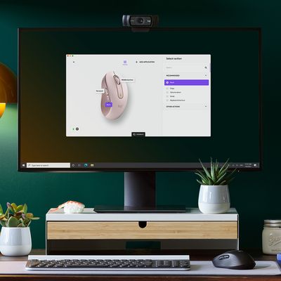 Logitech Signature M650 L Muis Radiografisch, Bluetooth Maat: L Optisch Roze 5 Toetsen 4000 dpi