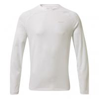 Craghoppers longsleeve Bayame II heren polyester grijs/rood