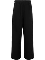 MM6 Maison Margiela pantalon de jogging ample à broderies - Noir