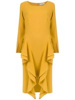 Olympiah robe mi-longue Chipre - Jaune