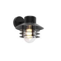 QAZQA Moderne buitenwandlamp zwart IP44 - Prato Down