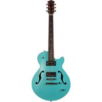 Godin Montreal Premiere HT Laguna Blue semi-akoestische gitaar met gigbag - thumbnail