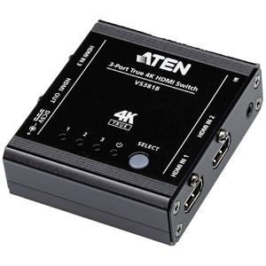 ATEN VS381B HDMI-switch 4096 x 2160 Pixel Zwart