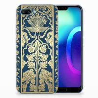 Huawei Honor 10 TPU Case Beige Flowers