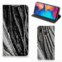 Book Wallet Case Samsung Galaxy A30 Boomschors Grijs - thumbnail