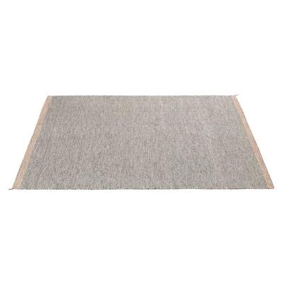 Muuto PLY Vloerkleed Large Zwart Wit