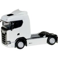 Herpa 310192 H0 Vrachtwagen Scania CS 20 trekker met laag dak, wit