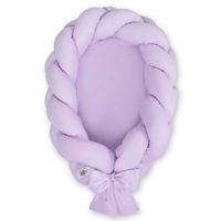 My Sweet Baby Gevlochten Babynestje 2-in-1 Lila