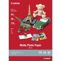 Canon Matte Photo Paper MP-101 7981A005 Fotopapier DIN A4 170 g/m² 50 vellen Mat - thumbnail