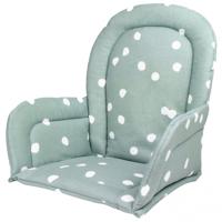 Briljant Baby stoelverkleiner stippen 23x34x25 cm katoen steen