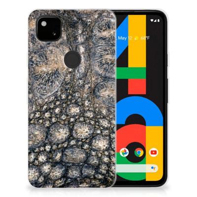 Google Pixel 4a TPU Hoesje Krokodillenprint
