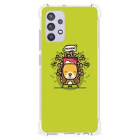 Samsung Galaxy A32 4G | A32 5G Enterprise Editie Stevig Bumper Hoesje Doggy Biscuit - thumbnail