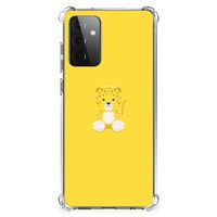 Samsung Galaxy A72 4G/5G Stevig Bumper Hoesje Baby Leopard