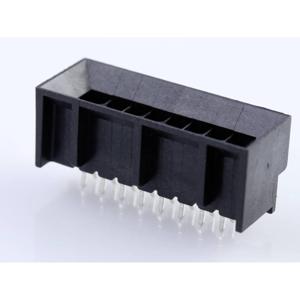 Molex 444321601 Male header, inbouw (standaard) Totaal aantal polen: 16 Inhoud: 1 stuk(s) Tray