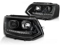 Tuning-Tec Koplampen dagrijlicht voor VW T5 2010-2015 DRL ZWART