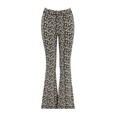 America Today Junior flared broek Cindy met all over print lilac/purple America Today Junior flared broek Cindy met all over print lilac/purple