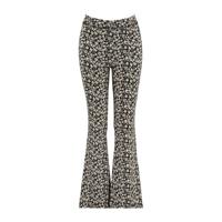 America Today Junior flared broek Cindy met all over print lilac/purple