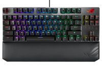 ASUS X801 STRIX SCOPE NX TKL D/NXRD/US toetsenbord Gamen USB QWERTY Amerikaans Engels Zwart, Grijs