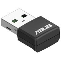 ASUS USB-AX55 Nano, AX1800 Dual Band WiFi 6 USB Adapter, Supersnelle wifi in een verpakking van nanoformaat