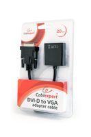 Gembird DVI-D - VGA 0,2 m Zwart - thumbnail